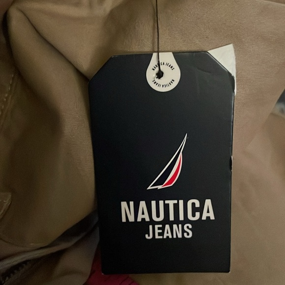 Nautica Jeans Wide Leg Khaki Pants - Picture 3 of 5